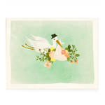 Baby Stork Mint Card