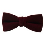 Fore!! Axel & Hudson Burgundy Velvet Bow Tie