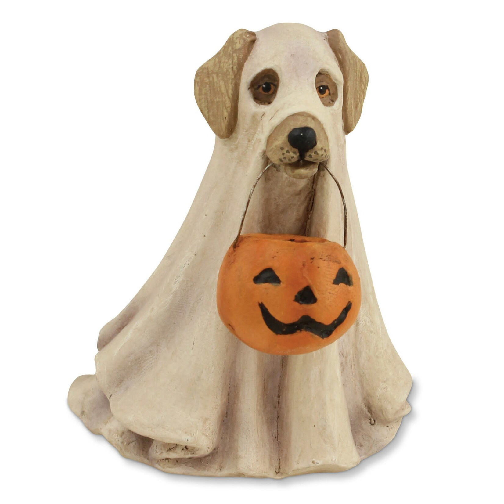 Bethany Lowe Spooky Ghost Dog Figurine