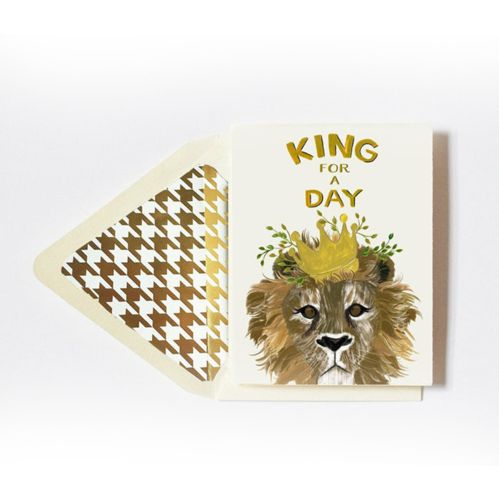 The First Snow King For A Day Card