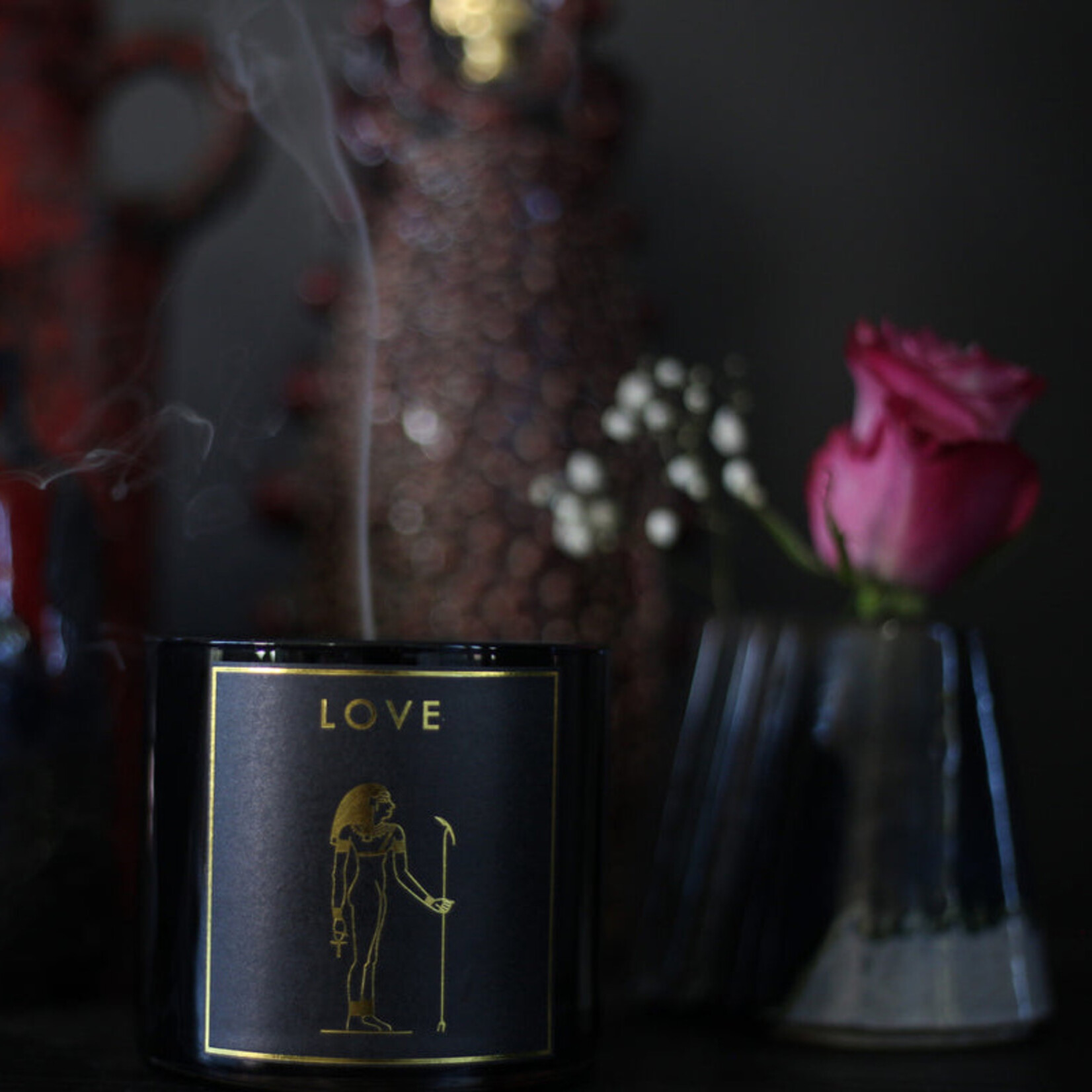 "Love" Candle