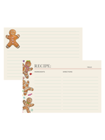 Hester & Cook Recipe Cards-Gingerbread Man