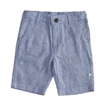 Fore!! Axel & Hudson Blue Linen Woven Plaid Shorts
