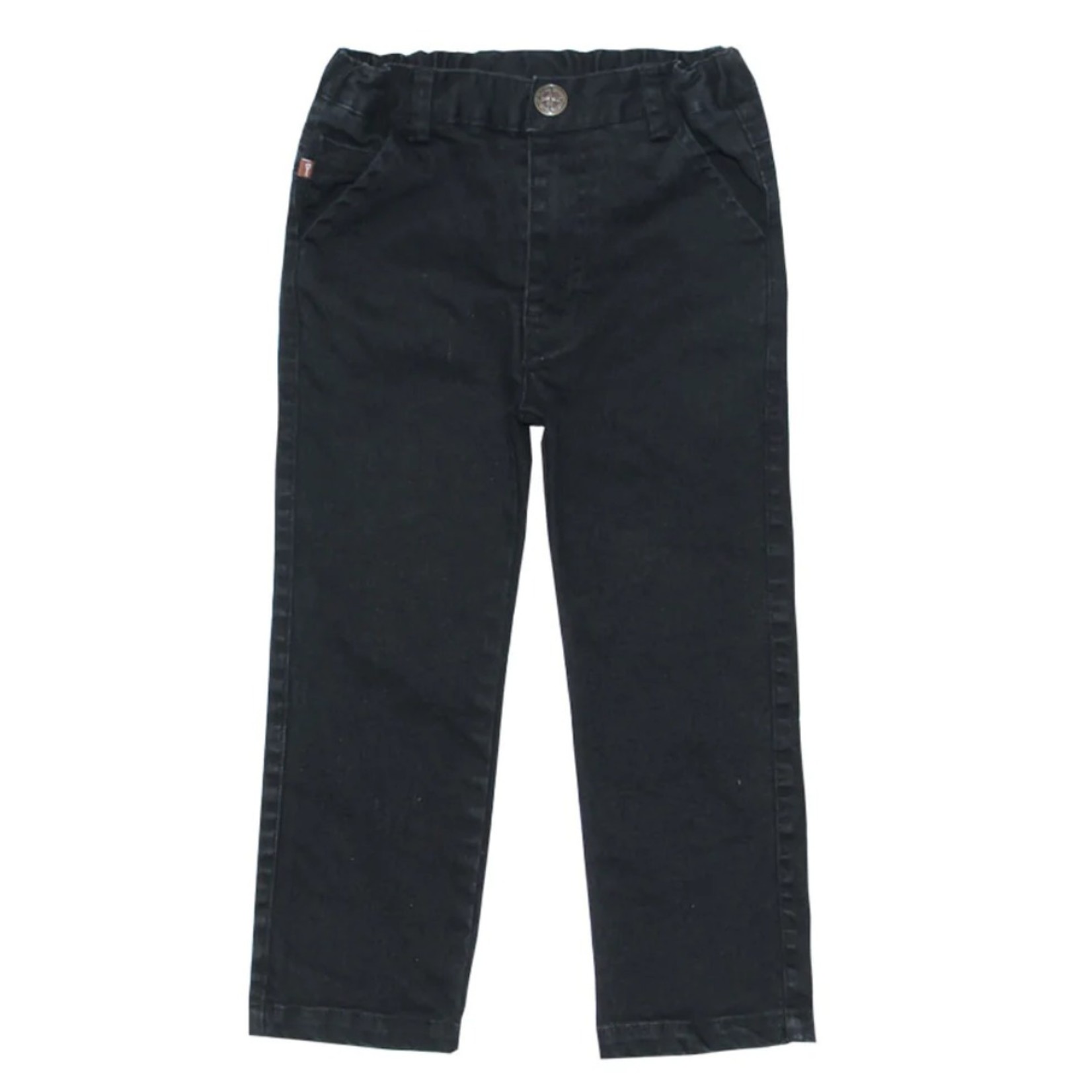 Fore!! Axel & Hudson Boys Dublin Stretch 5 Pocket Black Pants