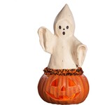 Bethany Lowe Designs, Inc. Ghost Coming Out of Pumpkin