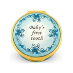 Halcyon Days Baby's First Tooth Box - Blue