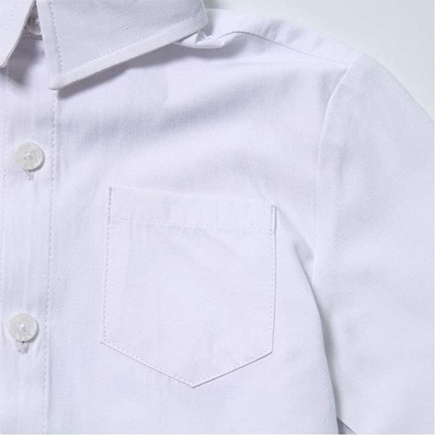Fore!! Axel & Hudson Boys White Vintage Wash Long Sleeve Shirt