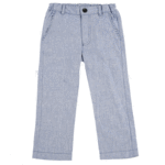 Fore!! Axel & Hudson Boys Blue Linen Pants