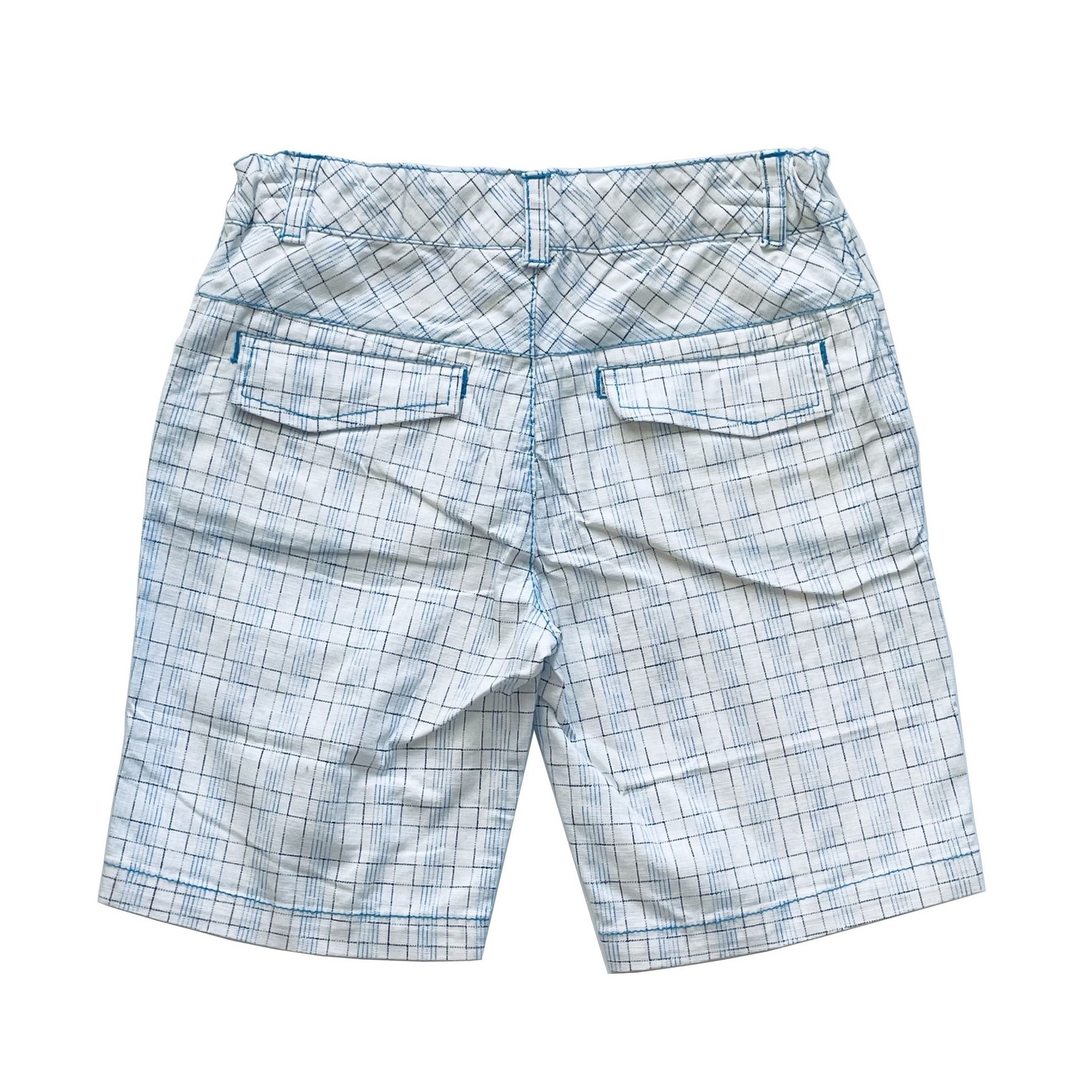 Fore!! Axel & Hudson Boys Blue Dobby Shorts