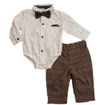 Fore!! Axel & Hudson Paisley Onesie Pant & Tie