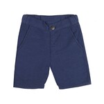 Fore!! Axel & Hudson Baby Boy Navy Linen Shorts