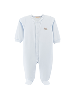 Baby Club Chic Light Blue Savanna Footie