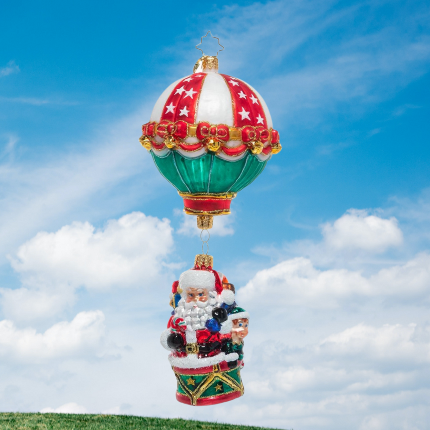 Christopher Radko Soaring To Holiday Heights Ornament