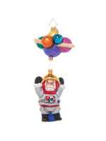 Christopher Radko Santa in Space Ornament