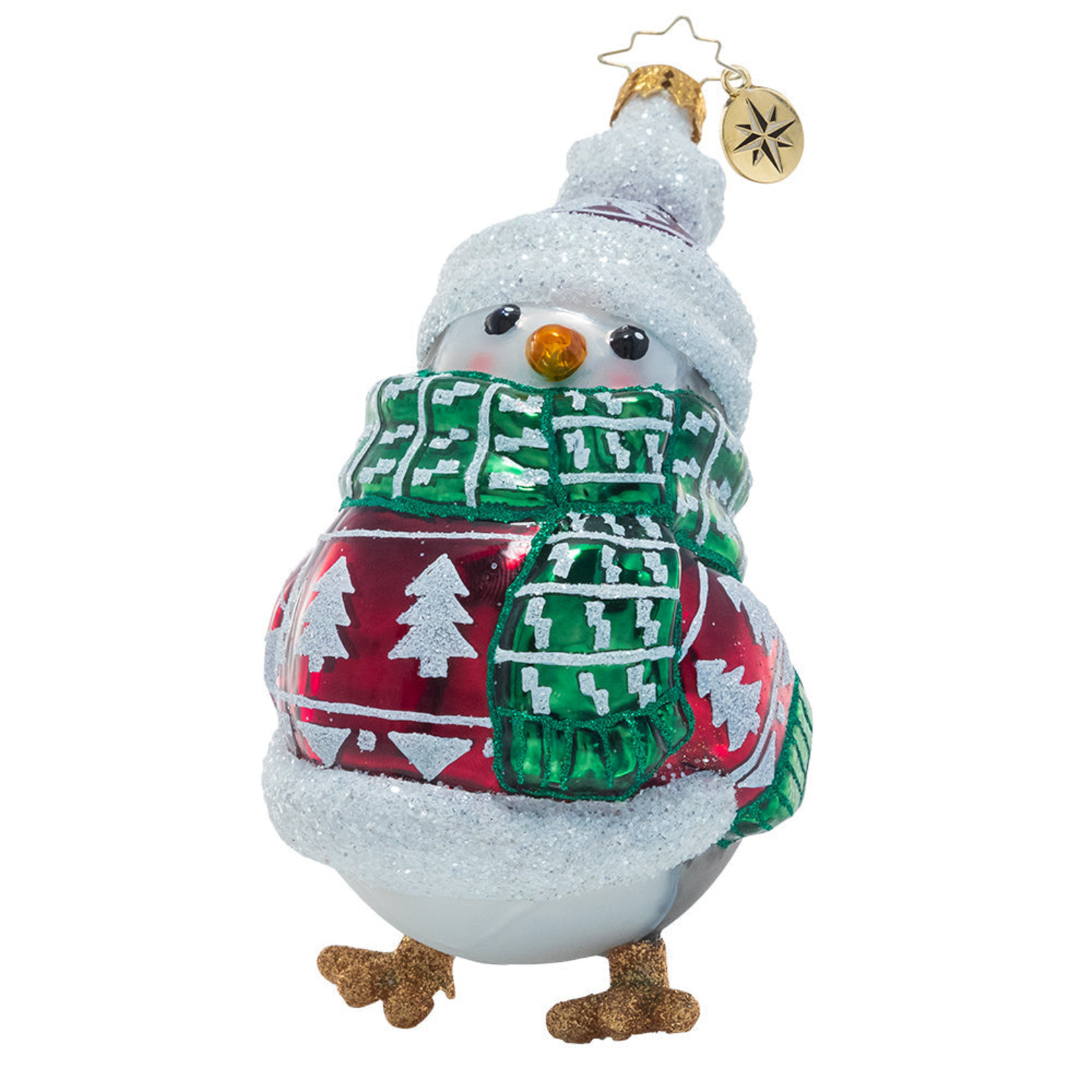 Christopher Radko Festive Feathers Ornament