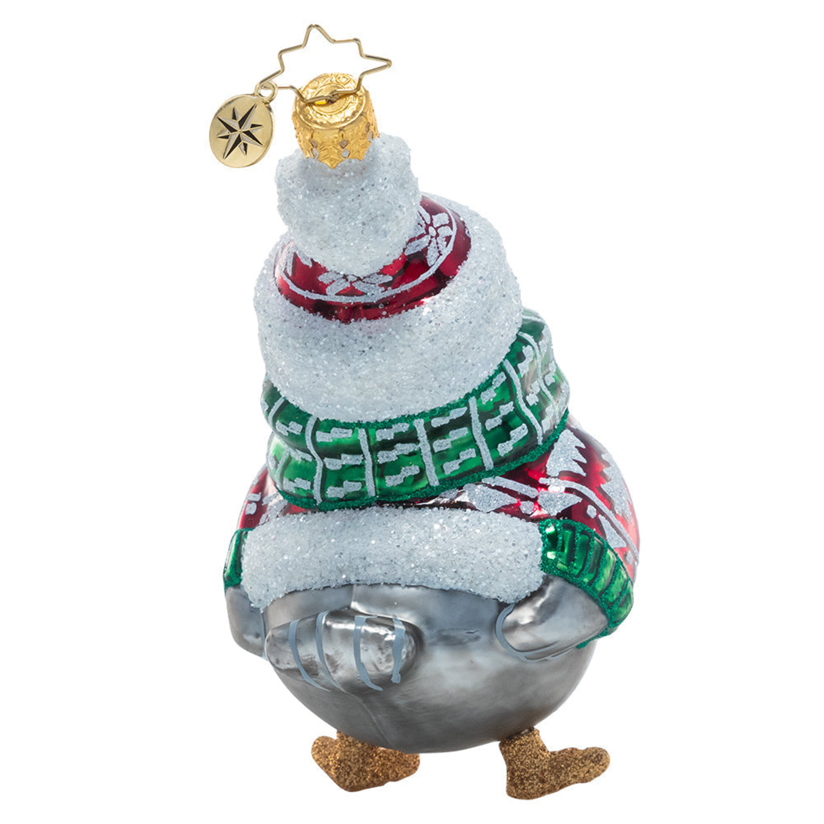 Christopher Radko Festive Feathers Ornament