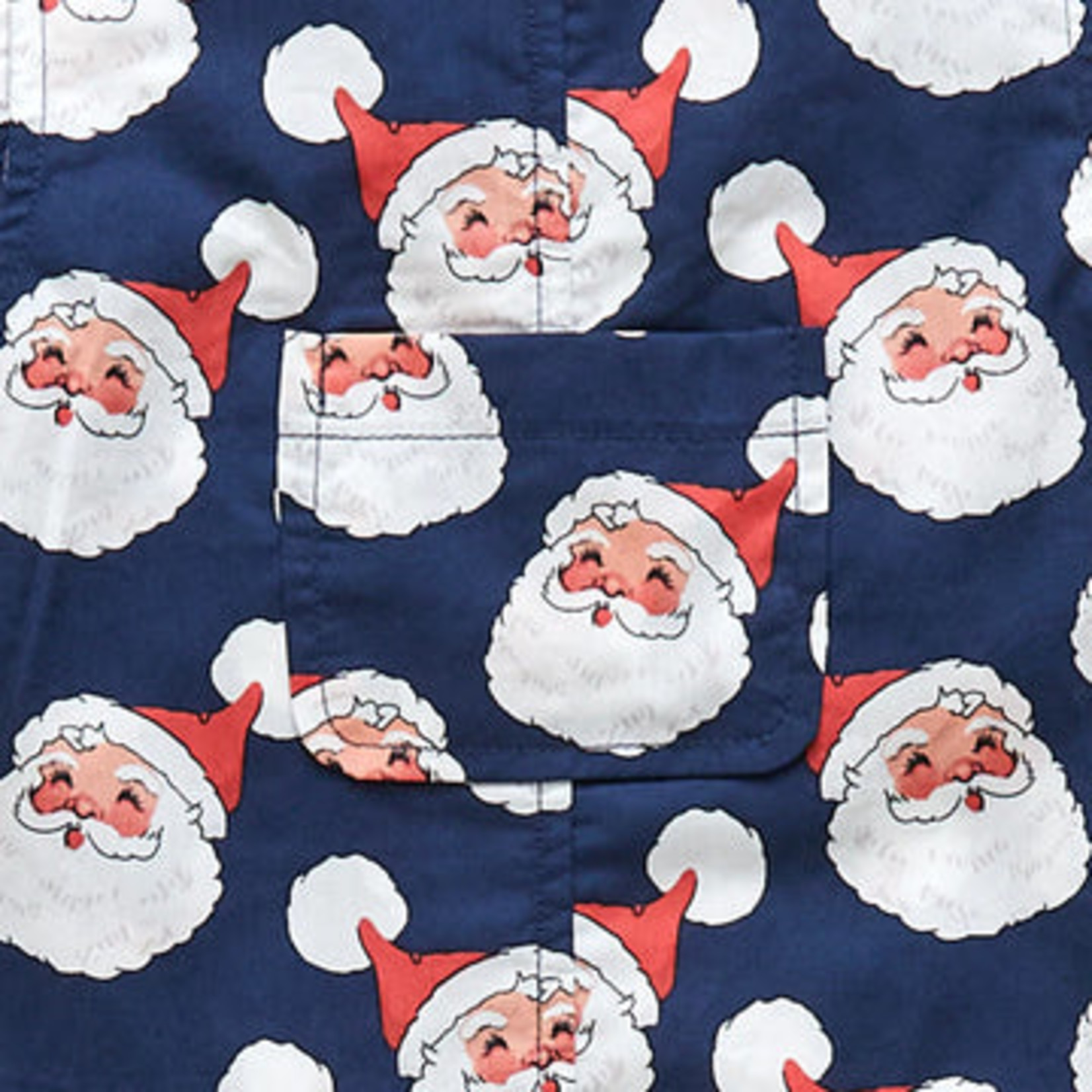 Pink Chicken Noah Jumper-Navy Santas