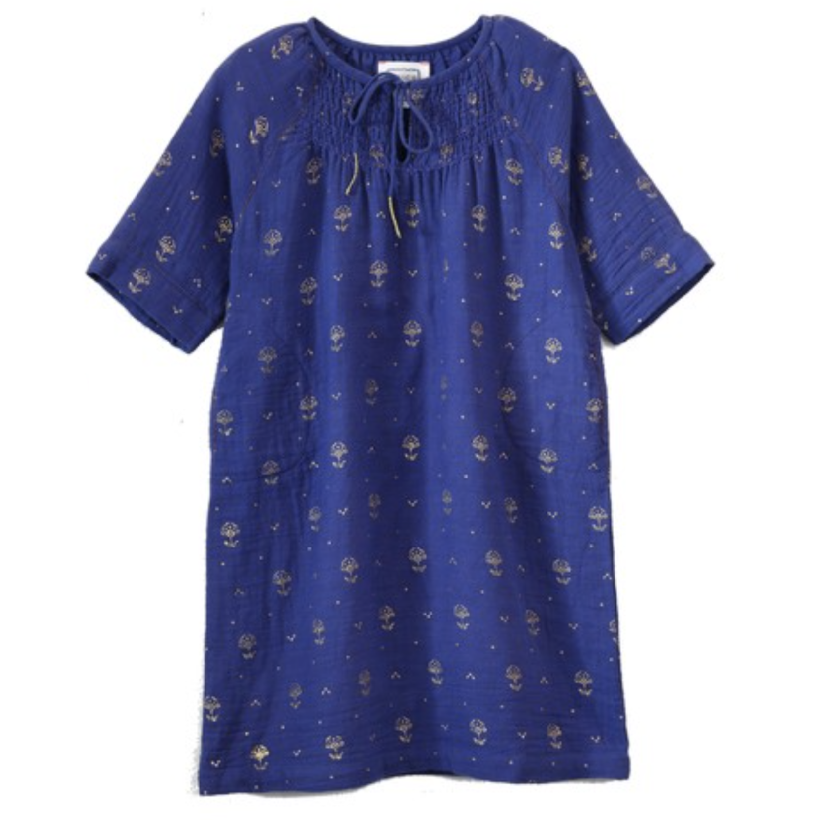 Bonheur Du Jour Jaipur Blue Baby Dress