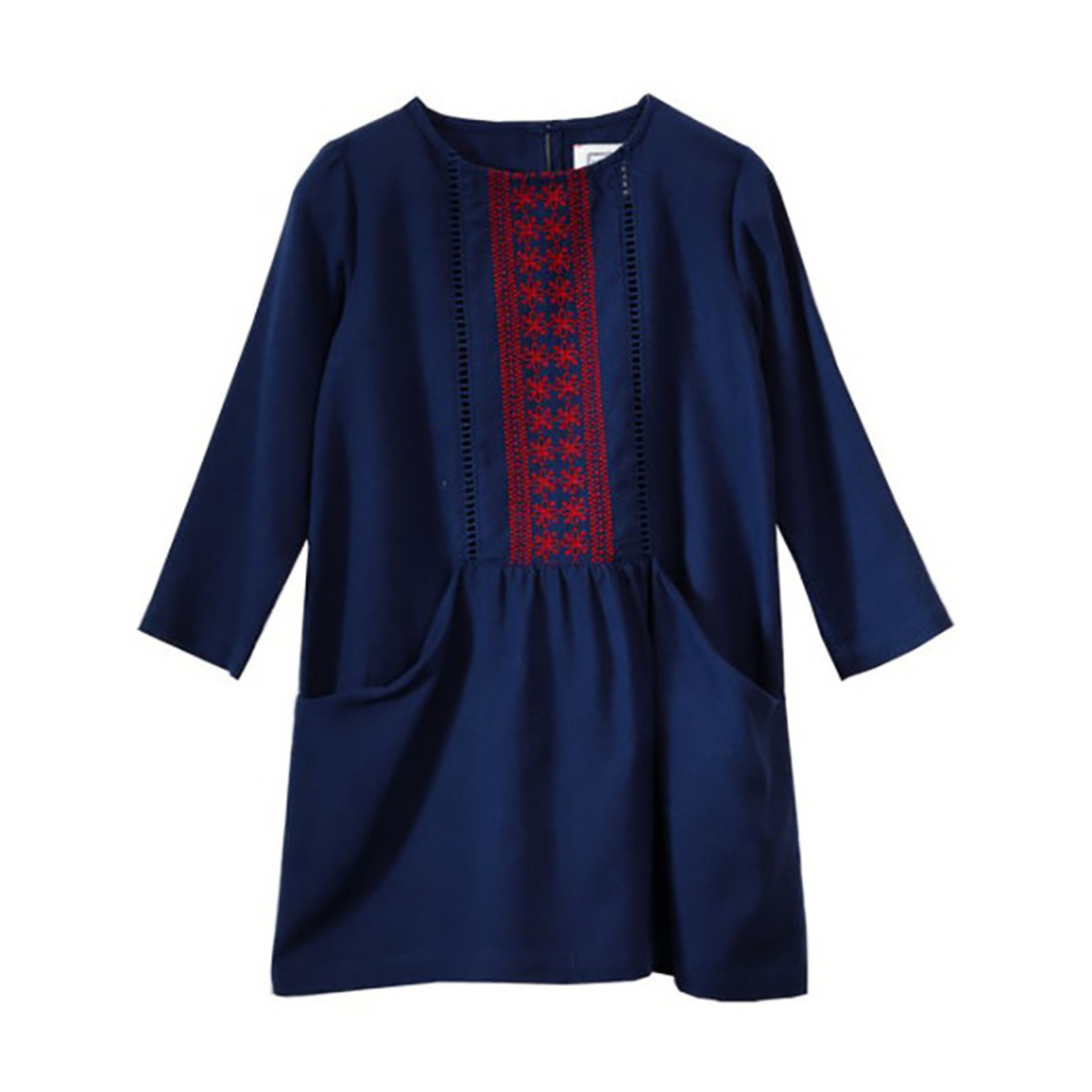Bonheur Du Jour Inuit Navy/Red Dress