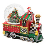 MacKenzie-Childs Toyland Train Snow Globe