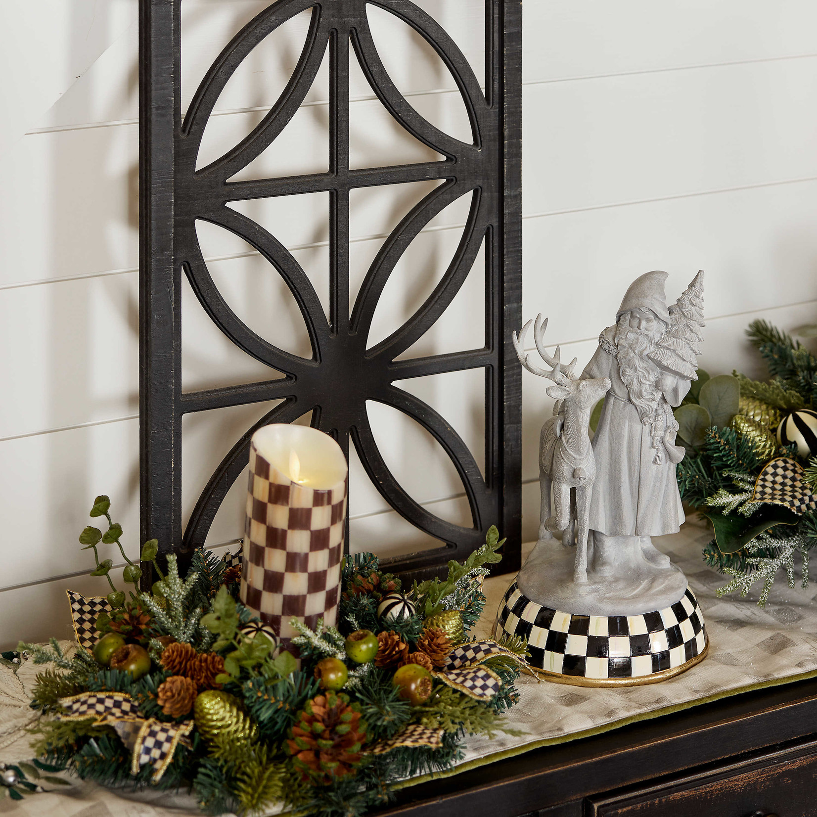 MacKenzie-Childs Farmhouse Mini Wreath