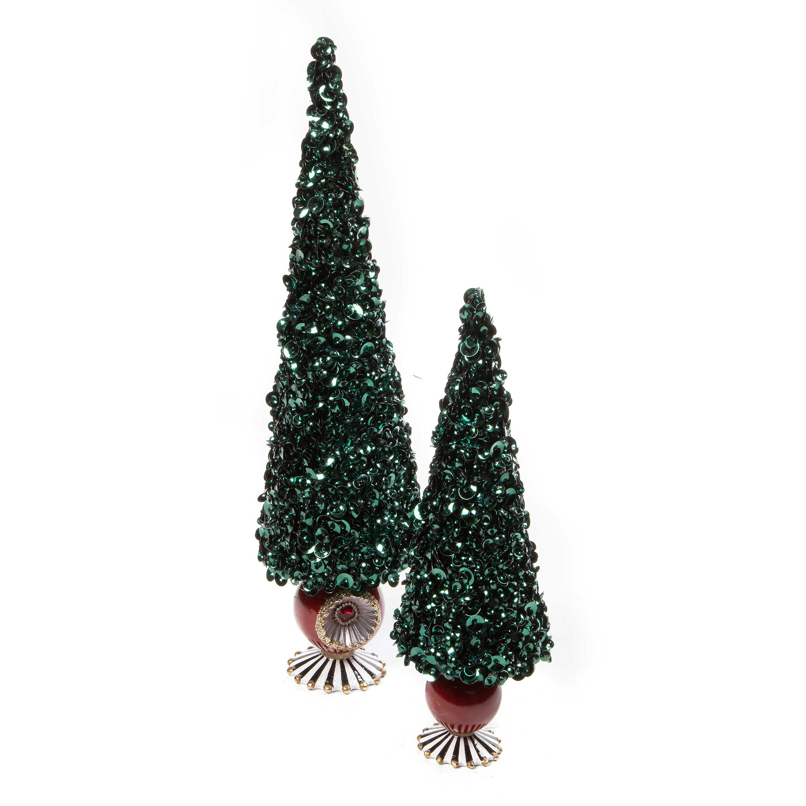 MacKenzie-Childs Christmas Magic Sequin Tree - Small