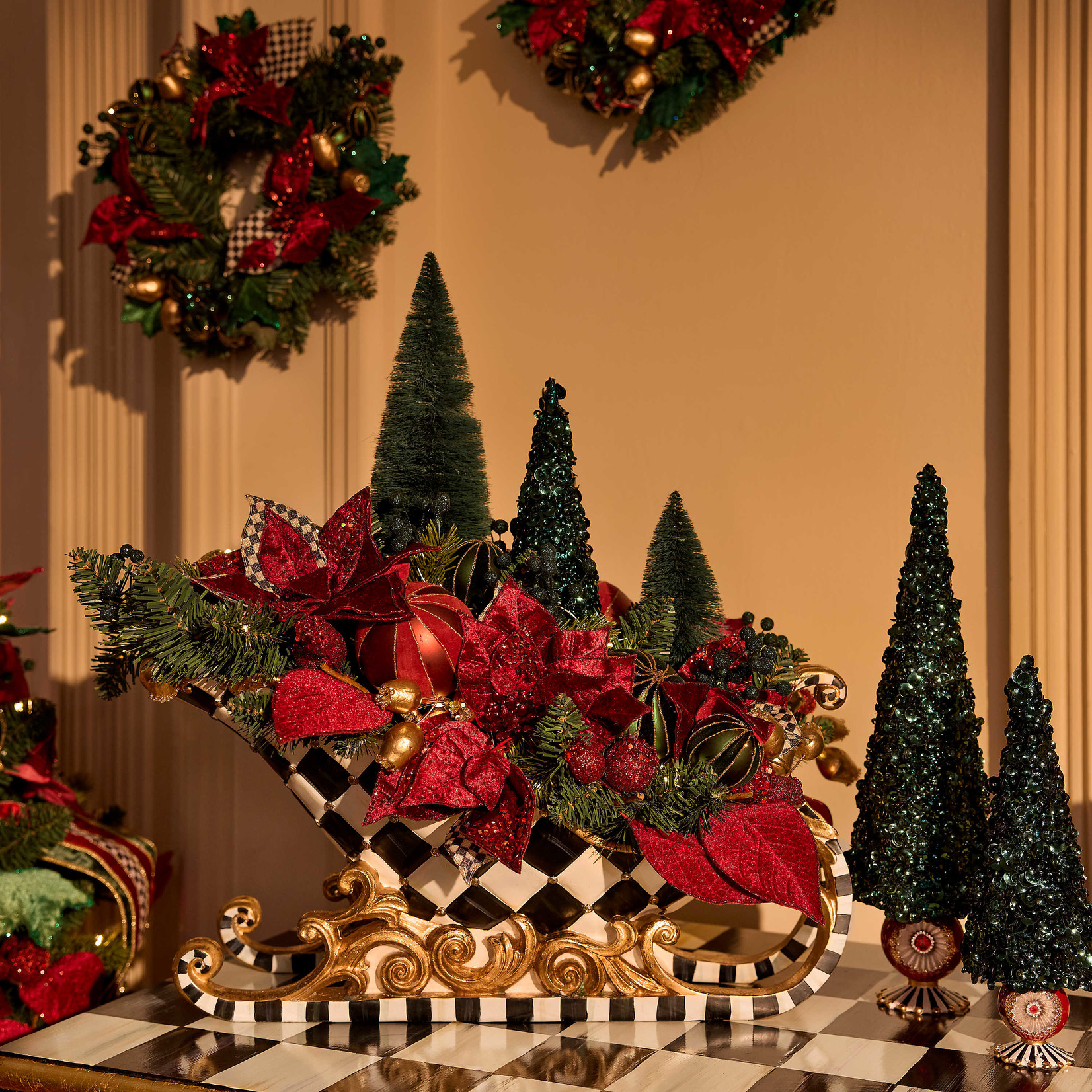 MacKenzie-Childs Christmas Magic Sequin Tree - Large