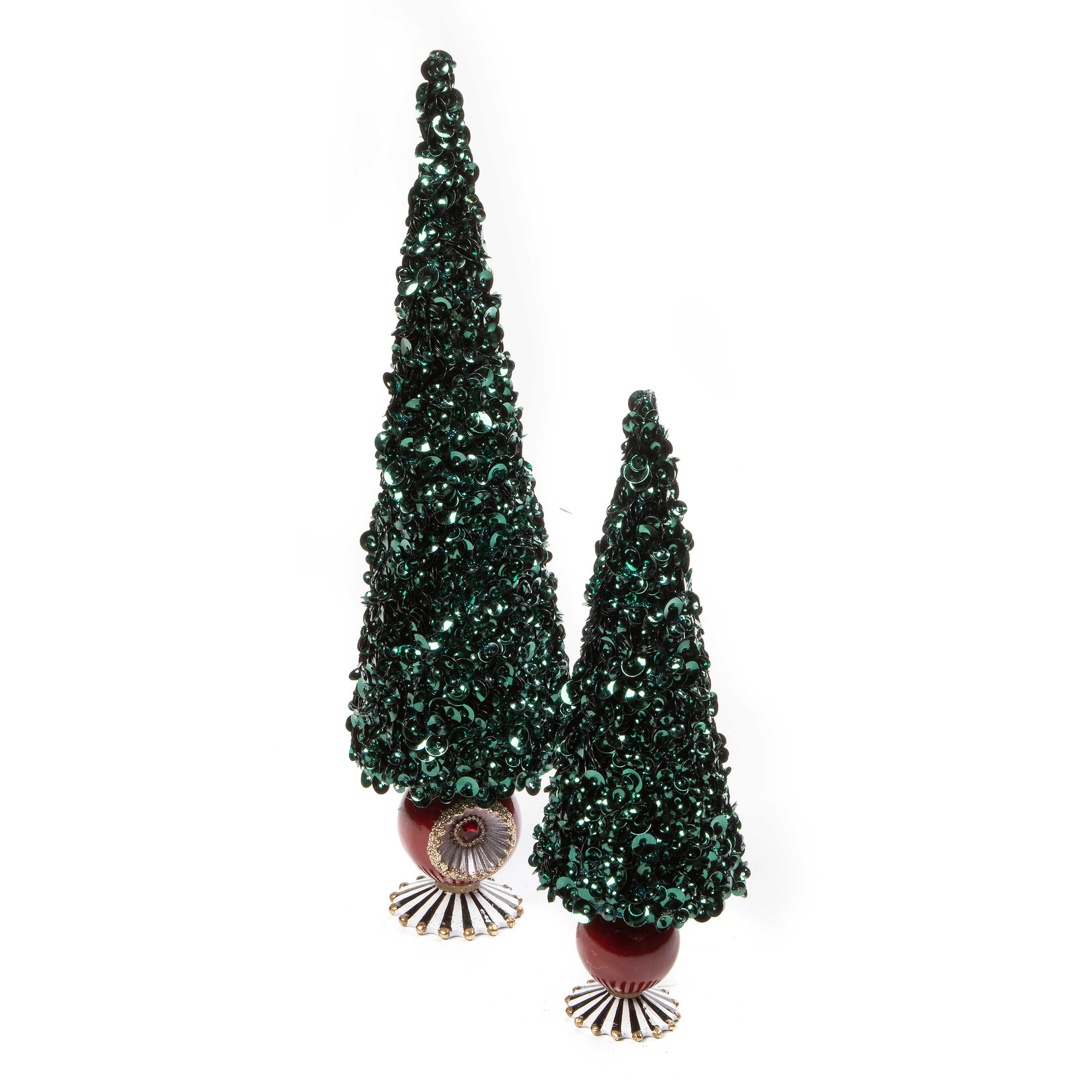 MacKenzie-Childs Christmas Magic Sequin Tree - Large