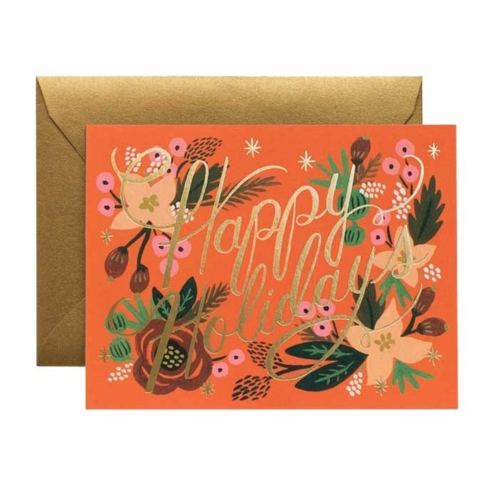 Rifle Paper Company Holiday Bouquet Cards - Boxed Set of 8