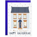 Our Happy Home on Hanukkah Greeting Card