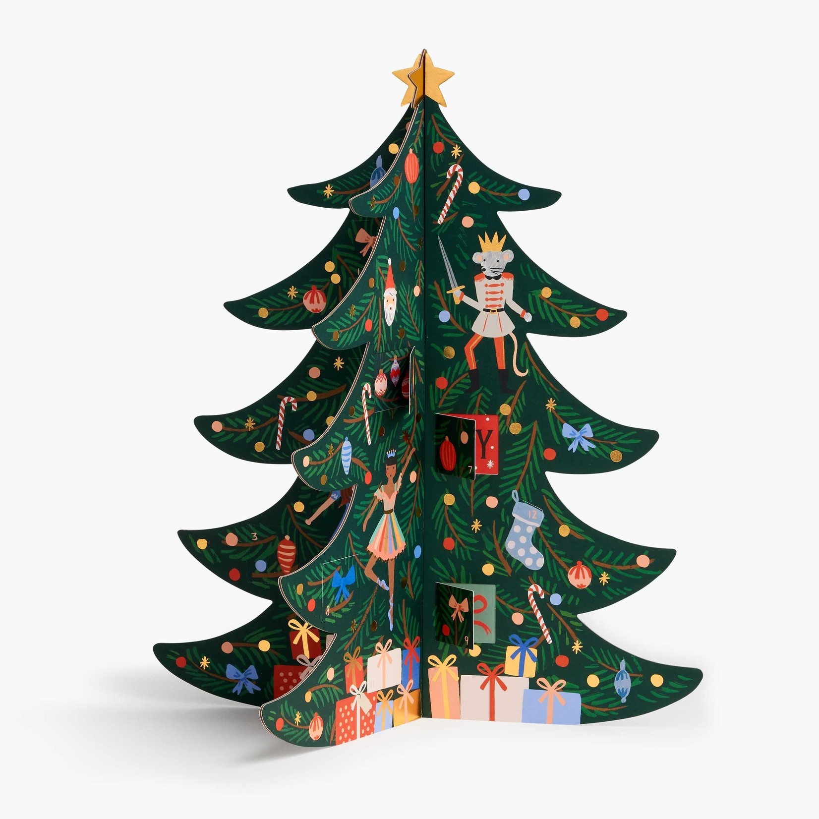 Rifle Paper Company Christmas Tree Advent Calendar