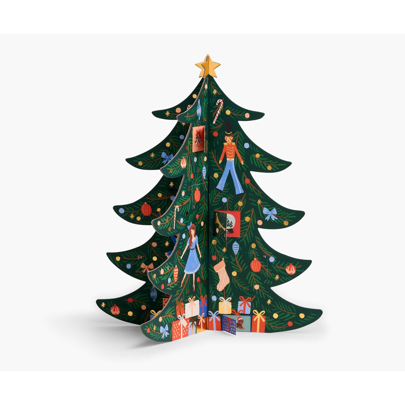 Rifle Paper Company Christmas Tree Advent Calendar