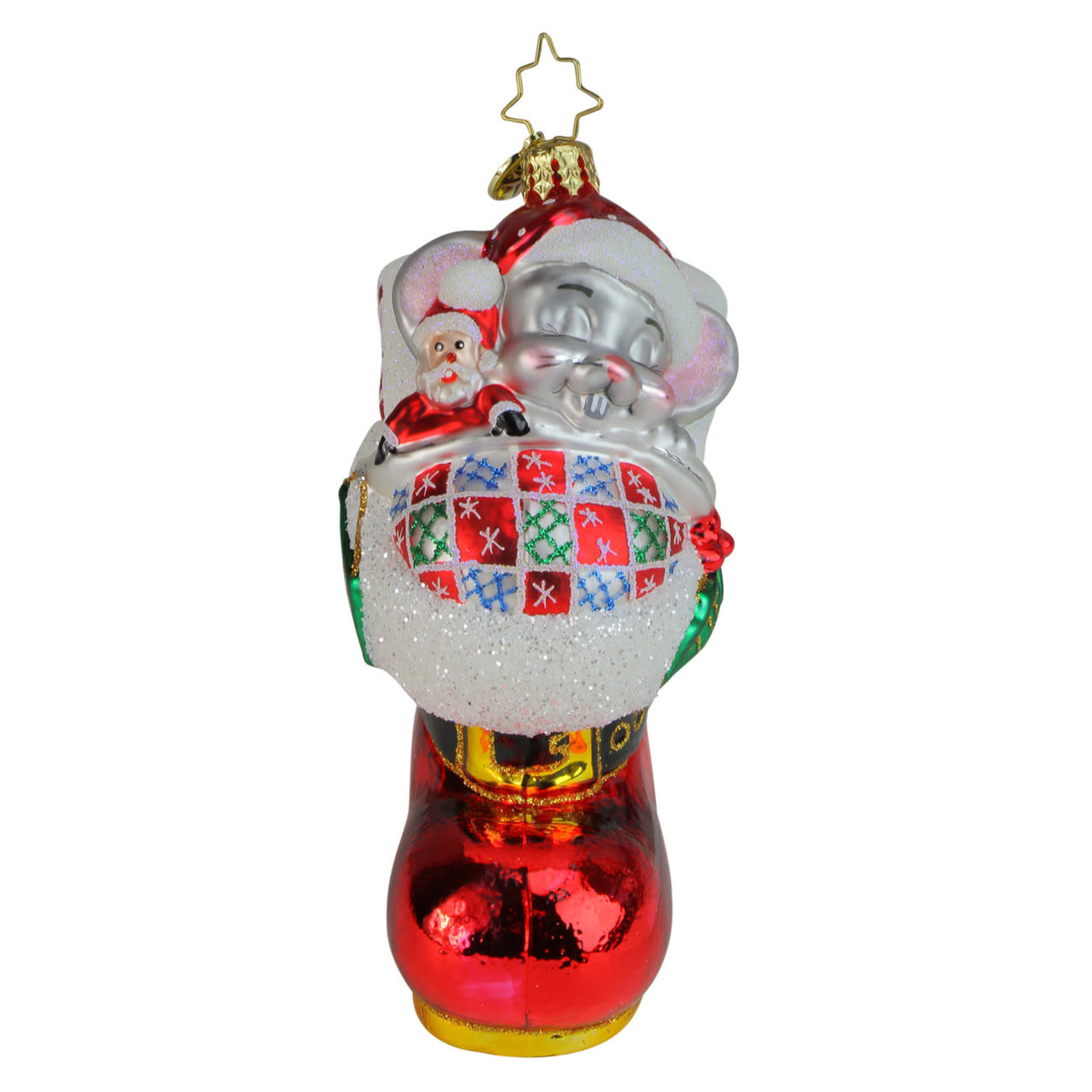 Christopher Radko Dreaming of Santa Christmas Ornament