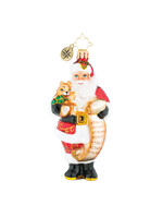 Christopher Radko Santa's Lofty List Ornament