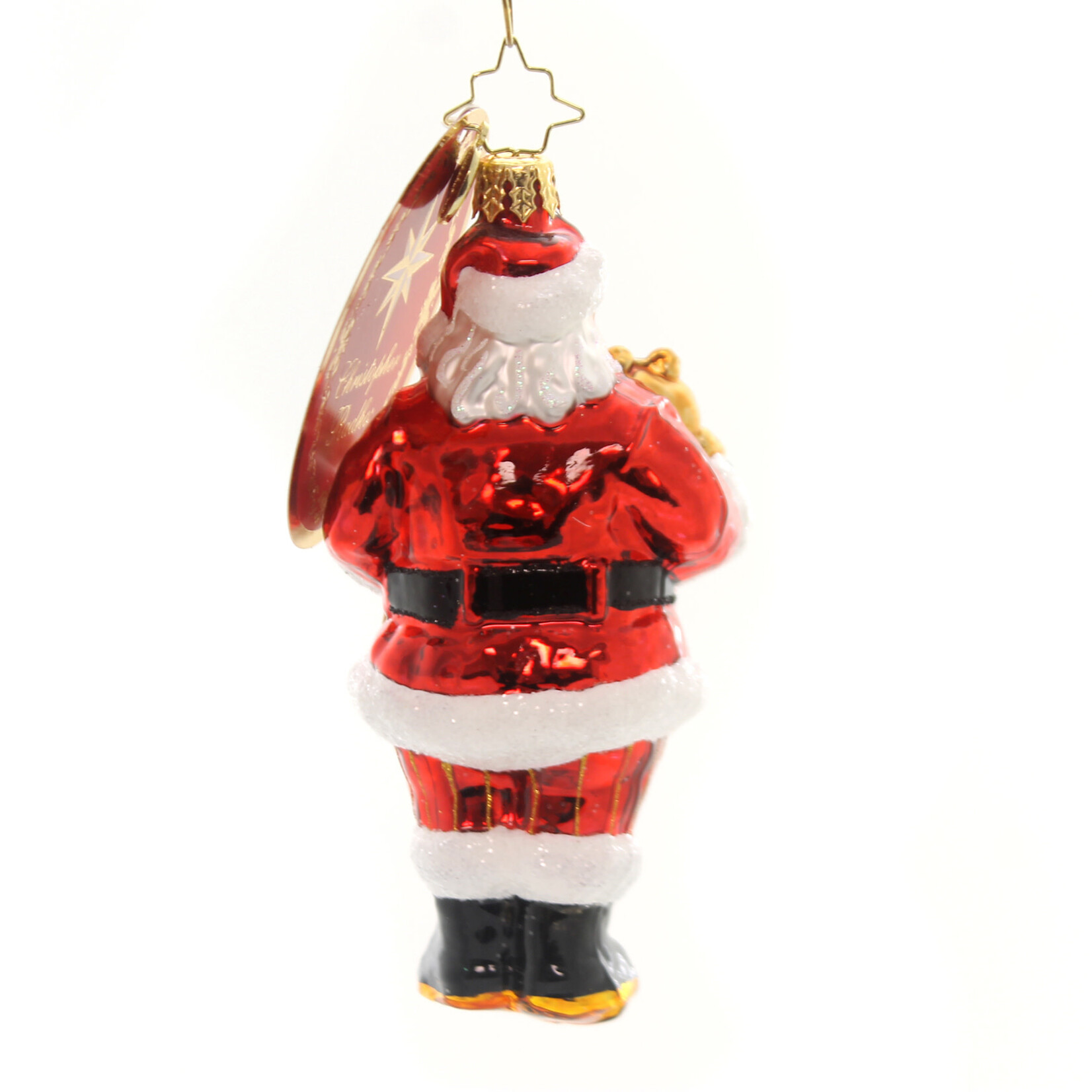 Christopher Radko Santa's Lofty List Ornament