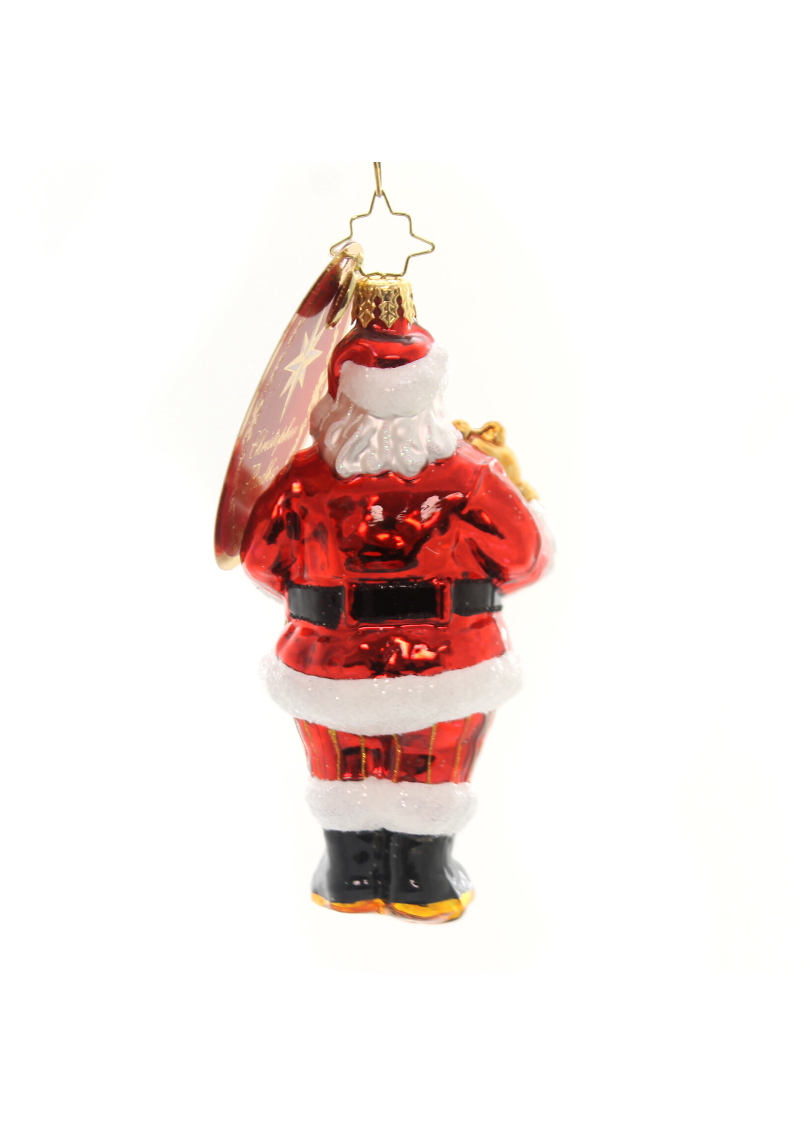 Christopher Radko Santa's Lofty List Ornament