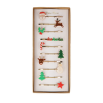 Meri Meri Christmas Enamel Hair Slides