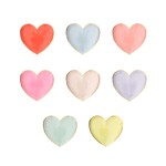 Meri Meri Pastel Palette Heart Large Plate