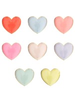 Meri Meri Pastel Palette Heart Large Plate