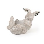 MacKenzie-Childs Naturals Rolling Rabbit Planter