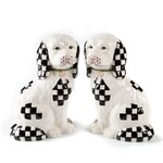 MacKenzie-Childs Staffordshire Dog Figures - Set of 2