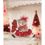 Bethany Lowe Designs, Inc. Valentine Calico Kitty