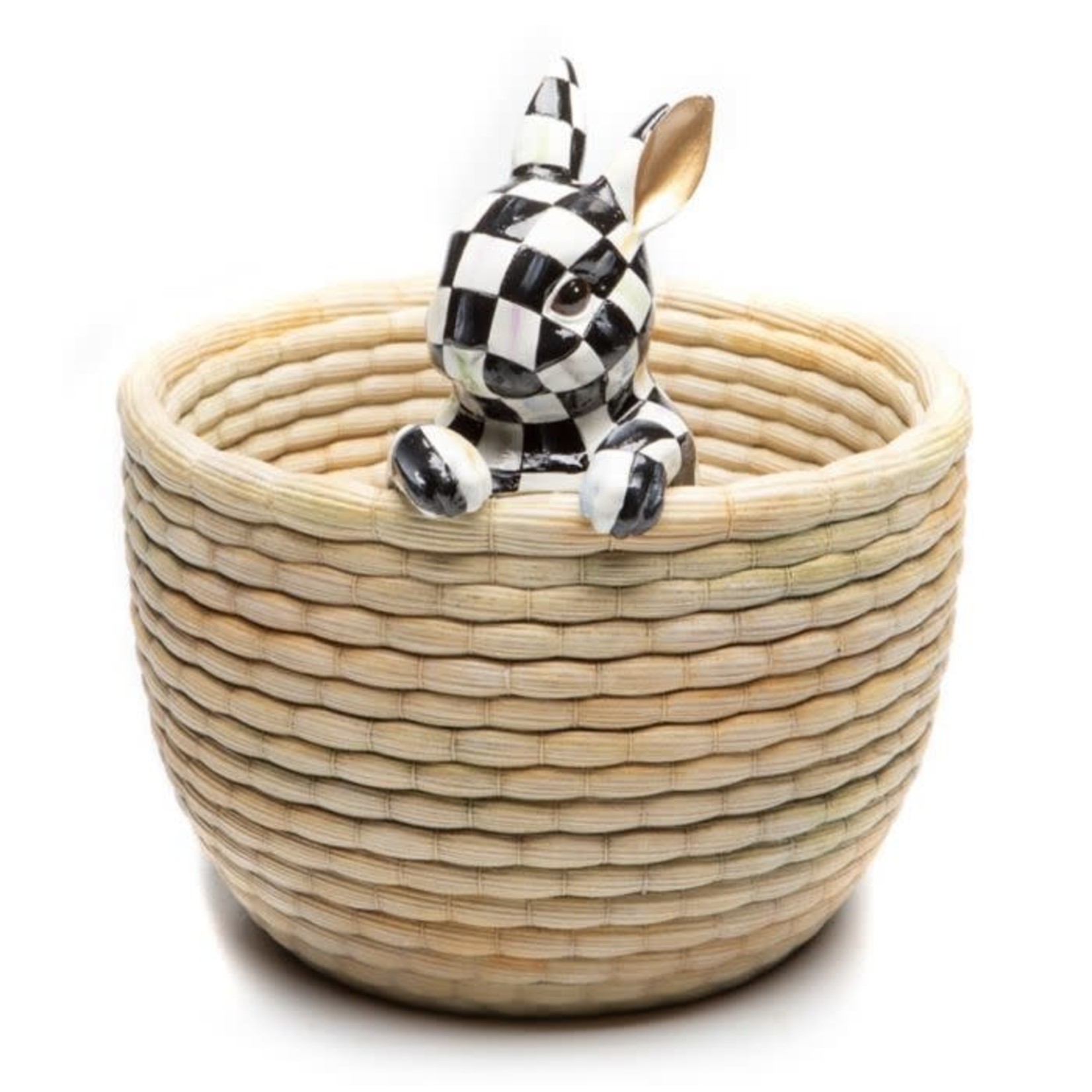 MacKenzie-Childs Bunny Buddy Basket