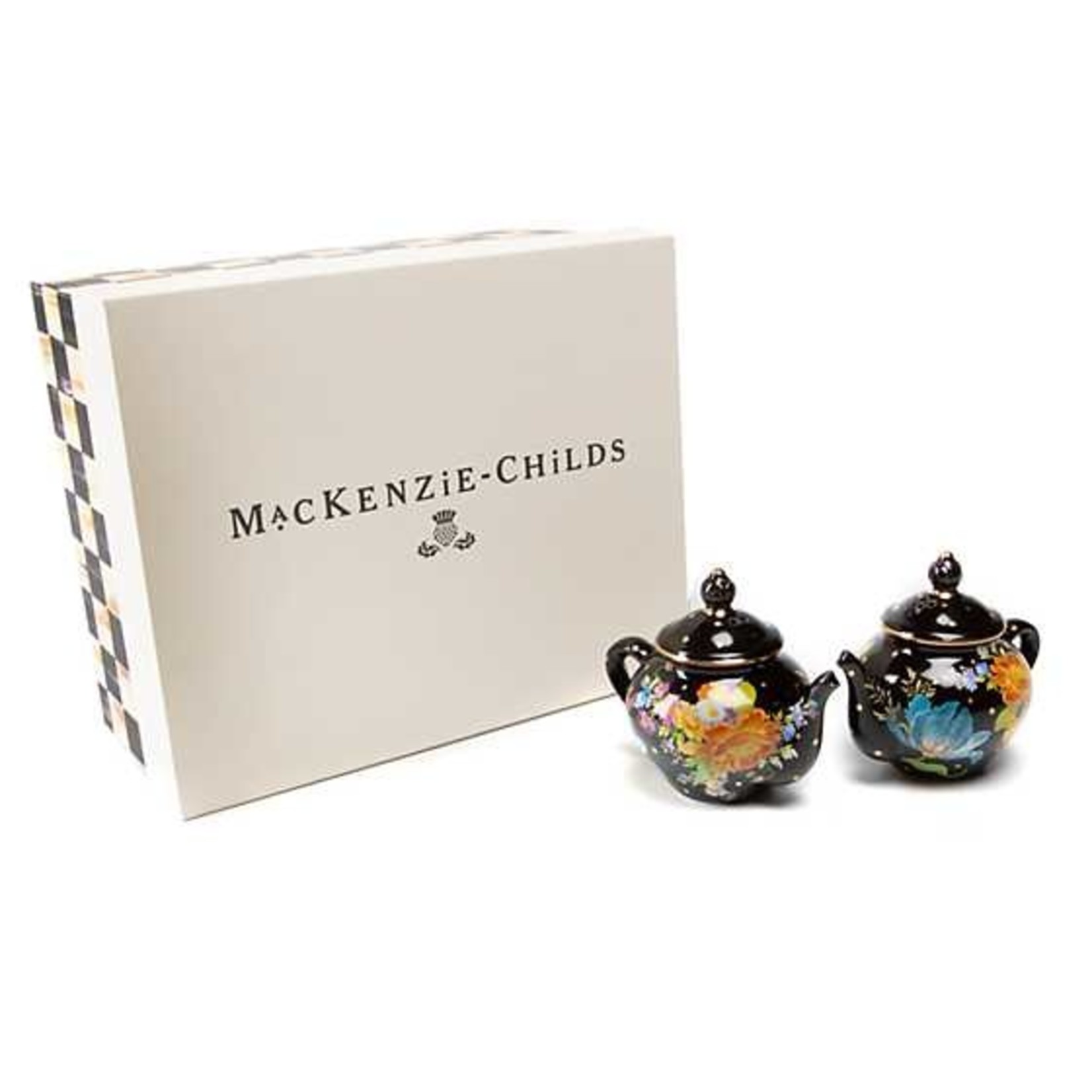 MacKenzie-Childs Cow Salt & Pepper Set