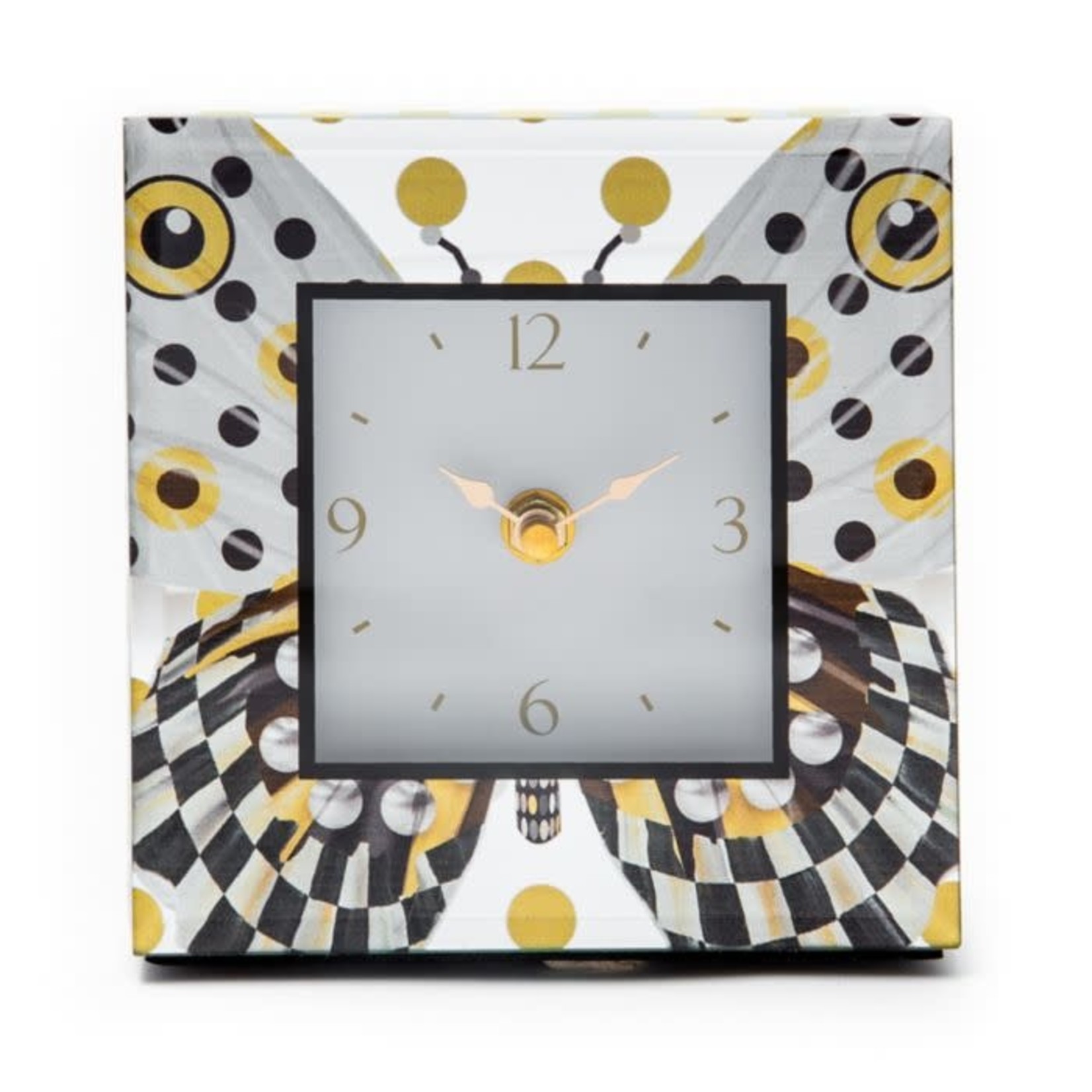 MacKenzie-Childs Spot on Butterfly Clock