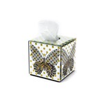 MacKenzie-Childs Spot on Butterfly Boutique Tissue Box Cover