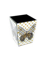 MacKenzie-Childs Spot on Butterfly Waste Bin