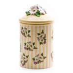 MacKenzie-Childs Wildflowers Large Canister - Yellow