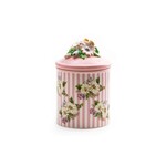 MacKenzie-Childs Wildflowers Small Canister - Pink