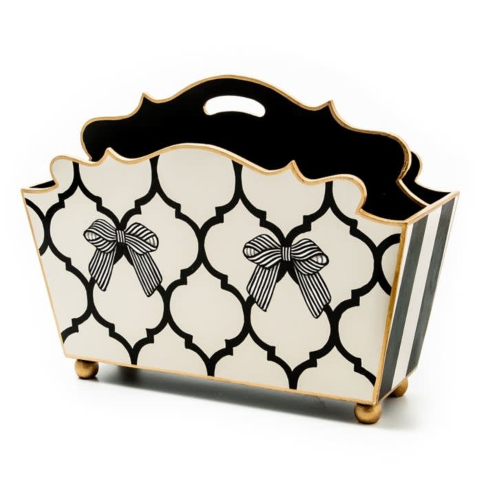 MacKenzie-Childs Pretty as a Bow Magazine Rack